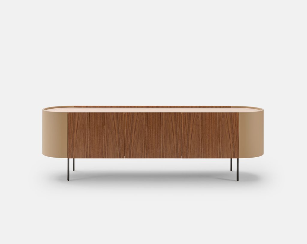 Roma credenza noce Turri design